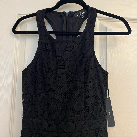 black lace dress from lulu’s size small - Picture 2 of 6